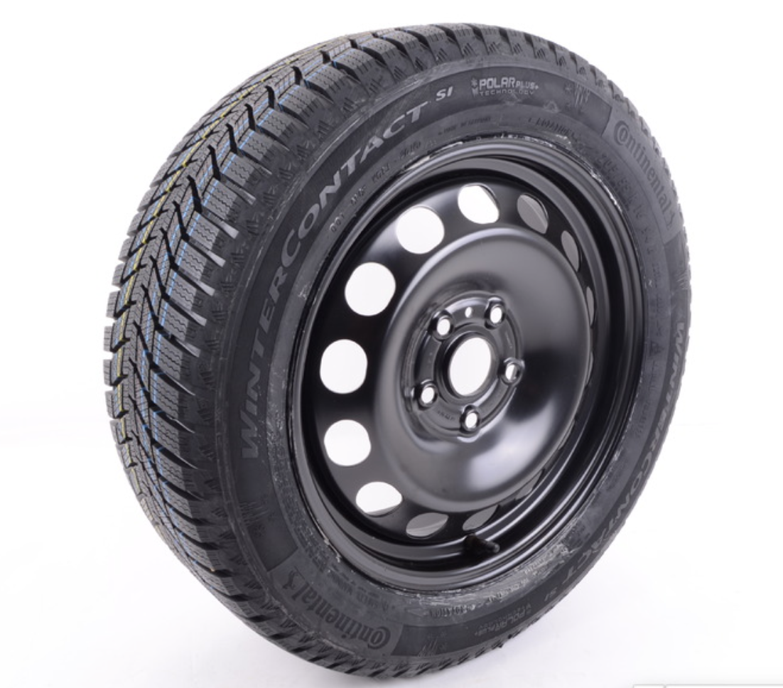 15″ Golf and Jetta Steel Rim and Continental SI 15″ Golf and Jetta Steel Rim and Continental SI