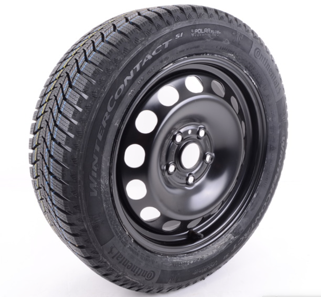 16″ Golf, Jetta, GTI, Tiguan, Beetle, Passat, Alltrack – Steel Rim Continental SI 16″ Golf, Jetta, GTI, Tiguan, Beetle, Passat, Alltrack – Steel Rim Continental SI