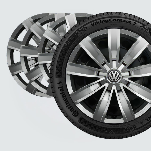 Tiguan | 17″ Hub Cap Set of 4
