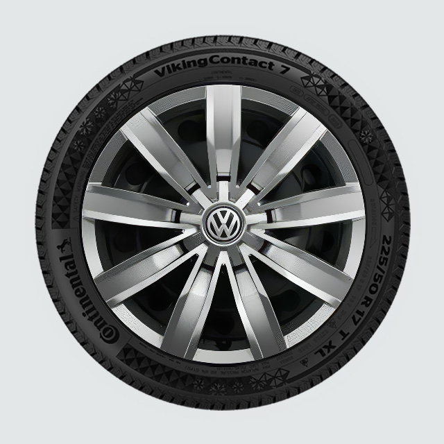 Tiguan | 17″ Steel Wheels with Covers | MY2018-2025 Tiguan | 17″ Steel Wheels with Covers | MY2018-2025